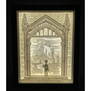 LitJoy Crate Harry Potter "Hogwarts Is Home" Light Box Art Fairyloot Illumicrate